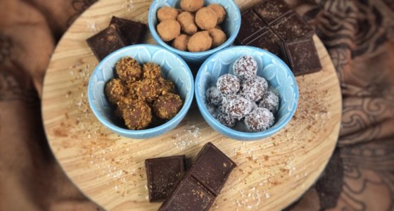 Truffes Au Chocolat Vegan  Sans Gluten, healthy